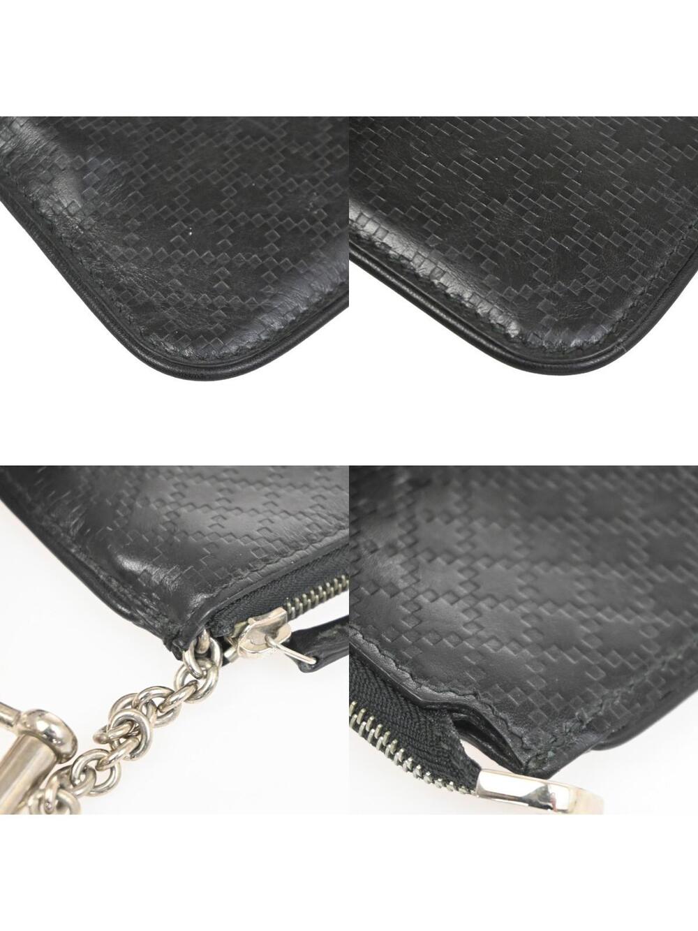 Gucci Logo Diamante Compact Coin Wallet #264506G10B - Picture 7 of 14